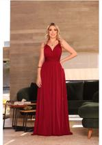 Vestido Anita Marsala M Vestido Anita Marsala M