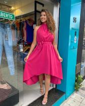 Vestido Ariel em tecido crepe seda,sofisticado e social . 42 ao 46