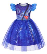Vestido azul para meninas HenzWorld Toddler Tulle Tutu 3-4 anos Vestido azul para meninas HenzWorld Toddler Tulle Tutu 3-4 anos
