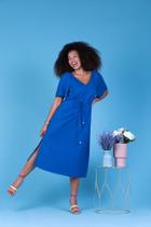Vestido Azul Plus