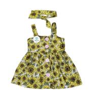 Vestido Baby Girassol - Tamanho G (6-12 meses) Vestido Baby Girassol - Tamanho G (6-12 meses)
