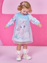 Vestido Baby Manga Comprida Cinti