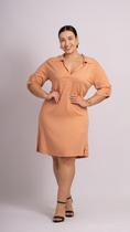 Vestido baby twill 3/4 Vestido baby twill 3/4