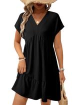 Vestido Babydoll Acelitt Preto Tamanho Médio 2026 Vestido Babydoll Acelitt Preto Tamanho Médio 2026