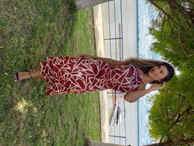 Vestido bana bana midi