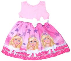 Vestido Barbie Infantil Festa Temática