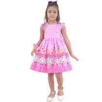 Vestido Barbie Rosa Mini Fashionista