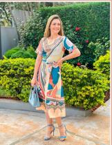 Vestido Base Cafe longo