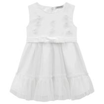 Vestido Bebê Batizado, Ano Novo Reveillon Bordado Papilloo