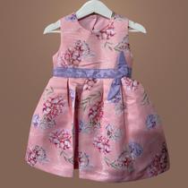 Vestido Bebê Belize Estilo Confortável com Toque de Elegância
