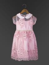 Vestido Bebê Bordado Sicilia - Encanto e Sofisticação para Eventos