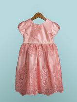 Vestido Bebê Bordado Sicilia - Look Sofisticado para Aniversário e Eventos Especiais