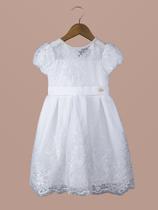 Vestido Bebê Bordado Zimmer - Modelo Exclusivo para Ocasiões Especiais