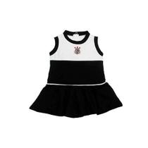 Vestido Bebê Corinthians Regata Oficial