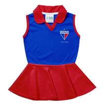 Vestido Bebê Fortaleza Tricolor Oficial Torcida Baby Vestido Bebê Fortaleza Tricolor Oficial Torcida Baby