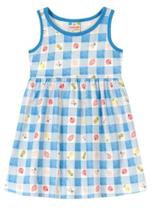 Vestido Bebê Frutinhas Infantil Menina em Meia Malha Algodão Frutas - Brandili