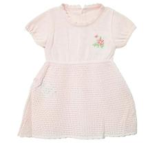 Vestido Bebê Helen Rosa Linha Brisa - Fofinho