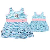 Vestido Bebê Infantil Santos Mascote Oficial