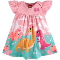 Vestido Bebê Kyly Meia Malha Vestido Bebê Kyly Meia Malha
