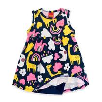 Vestido Bebê Kyly Meia Malha