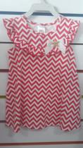 Vestido bebê losangulos Tam M (6 a 9 meses) Vestido bebê losangulos Tam M (6 a 9 meses)