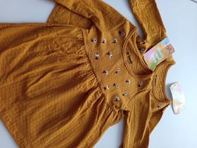 Vestido bebê menina de flores Brandili baby