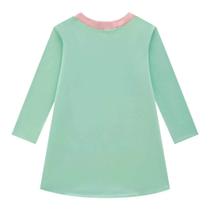 Vestido Bebê Menina em Termoskin Verde - Kukiê Vestido Bebê Menina em Termoskin Verde - Kukiê