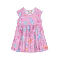 Vestido bebê menina estampado Brandili