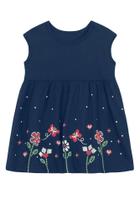 Vestido bebê menina florido Brandili Vestido bebê menina florido Brandili