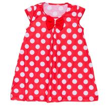 Vestido Bebe Menina Lacinho Bolinha Fantoni Tam P ao G