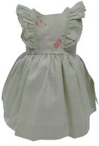 Vestido Bebê Menina Luxo Bordado Festa Paraiso Verão 15494