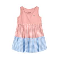 Vestido bebê menina regata três marias Brandili Baby