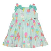 Vestido bebê mon sucré verde sorvete gelato 3125048 Vestido bebê mon sucré verde sorvete gelato 3125048