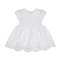 Vestido Bebê para Batizado Bordado Papilloo