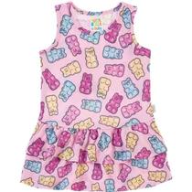 Vestido Bebê Pulla Bulla Bichinhos Ref. 38106 Vestido Bebê Pulla Bulla Bichinhos Ref. 38106