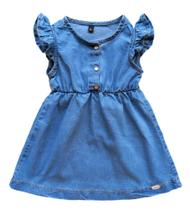 Vestido Bebê Regata Jeans Dmenor