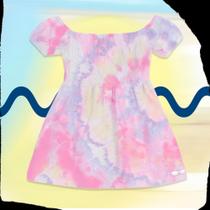 Vestido bebê tie dye G abrange