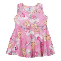 Vestido Bebê Verão Ursos - Gueda