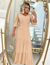 Vestido bege G Vestido bege G
