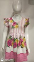Vestido berna baby Tam :6 e 3 anos