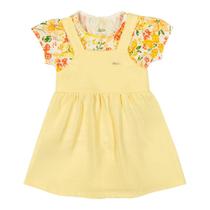 Vestido Blusa Infantil Menina 100%Algodão Moda Criança Verão