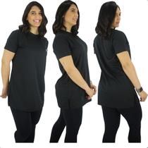 Vestido Blusão Camisão Feminino Academia Dry Fit Fitness