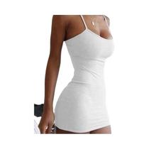 Vestido Bodycon Sem Mangas plus Size Para Mulheres Com Estampa De Flores Pequenas E Alças Finas Para