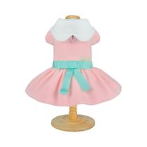 Vestido Bonito pra Cachorro Soft Rosa para Cães - Tamanho M Vestido Bonito pra Cachorro Soft Rosa para Cães - Tamanho M