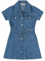Vestido Botões Frontais Em Jeans Com Elastano Carinhoso 14 Vestido Botões Frontais Em Jeans Com Elastano Carinhoso 14
