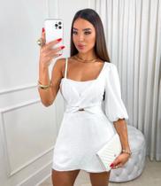 Vestido branco feminino top Vestido branco feminino top