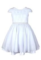 Vestido Branco infantil Festa - Primeira comunhão - Formatura