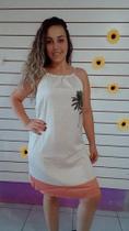 Vestido branco off
