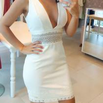 Vestido branco tamanho M Vestido branco tamanho M