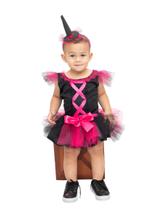Vestido Bruxinha bebê Infantil Fantasia De Halloween mesversário